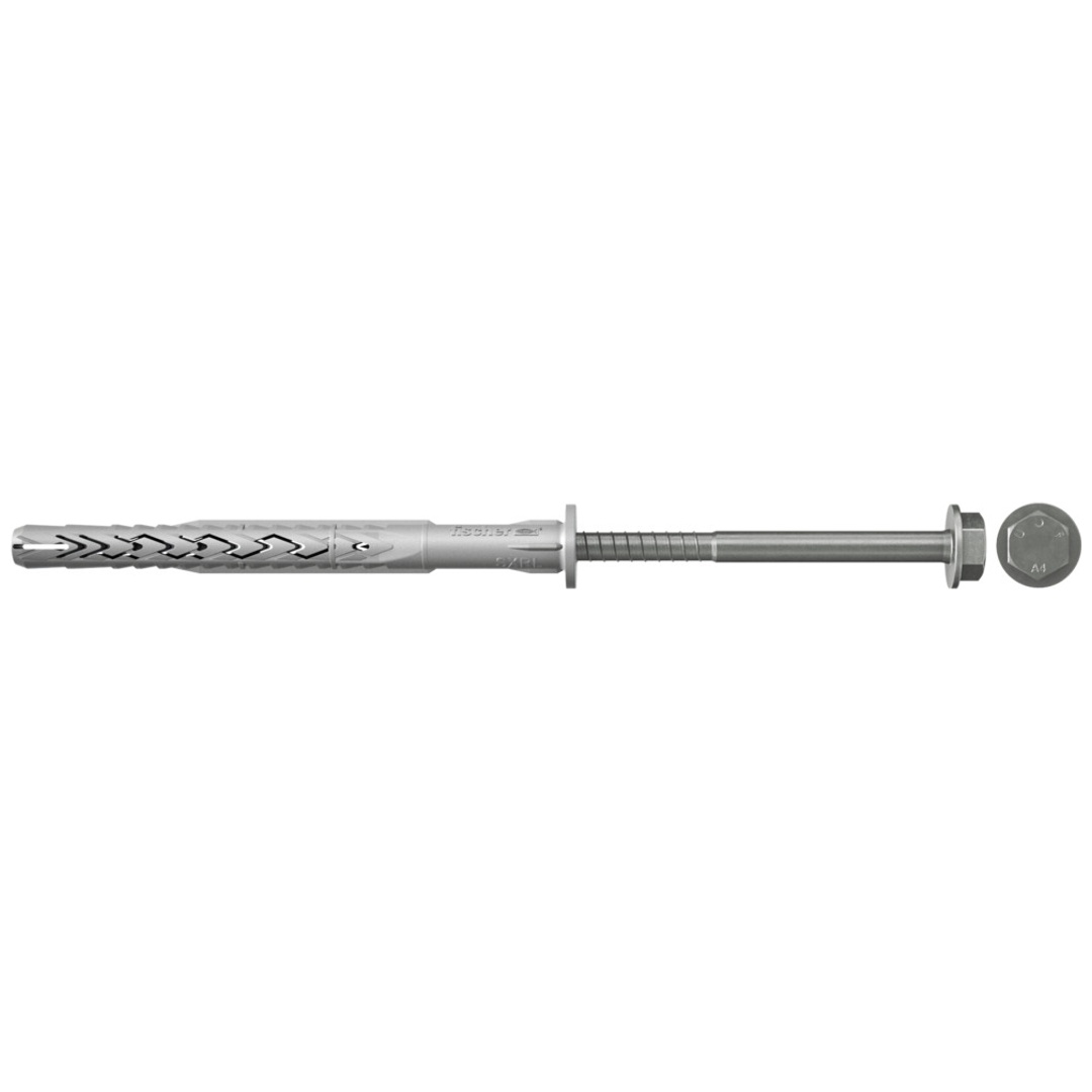Fischer Langschaftdübel SXRL 14 x 100 FUS Sechskantschraube A4
