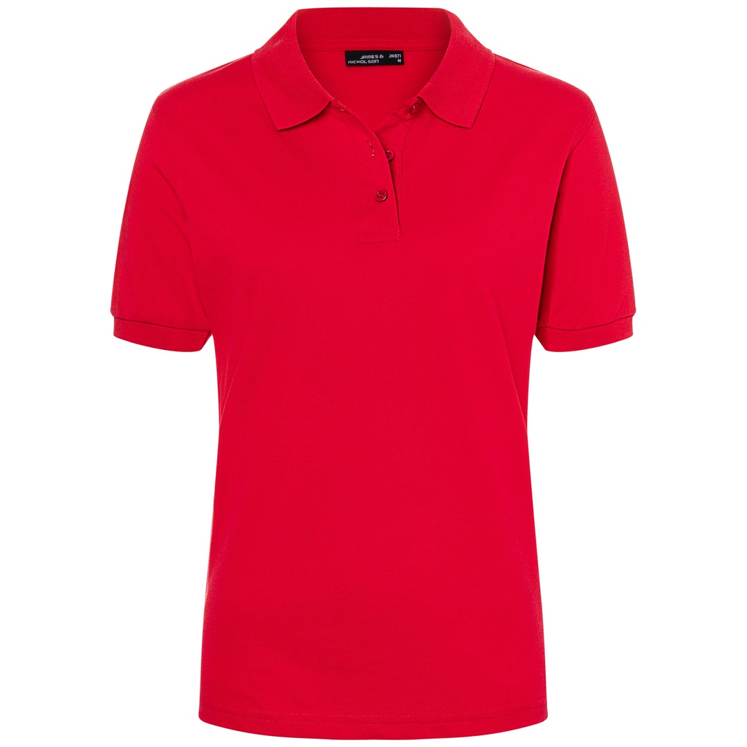 James & Nicholson Damen Polohemd JN071 Gr. M red