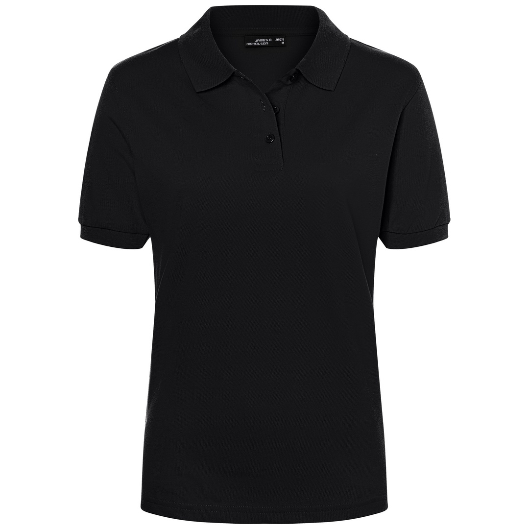 James & Nicholson Damen Polohemd JN071 Gr. S black