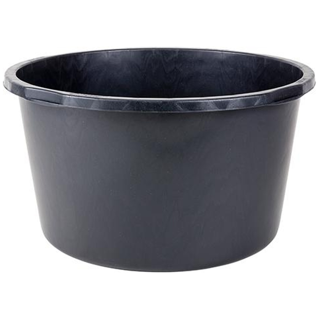 Mörtelkübel 65 l, schwarz rund, L-Skala