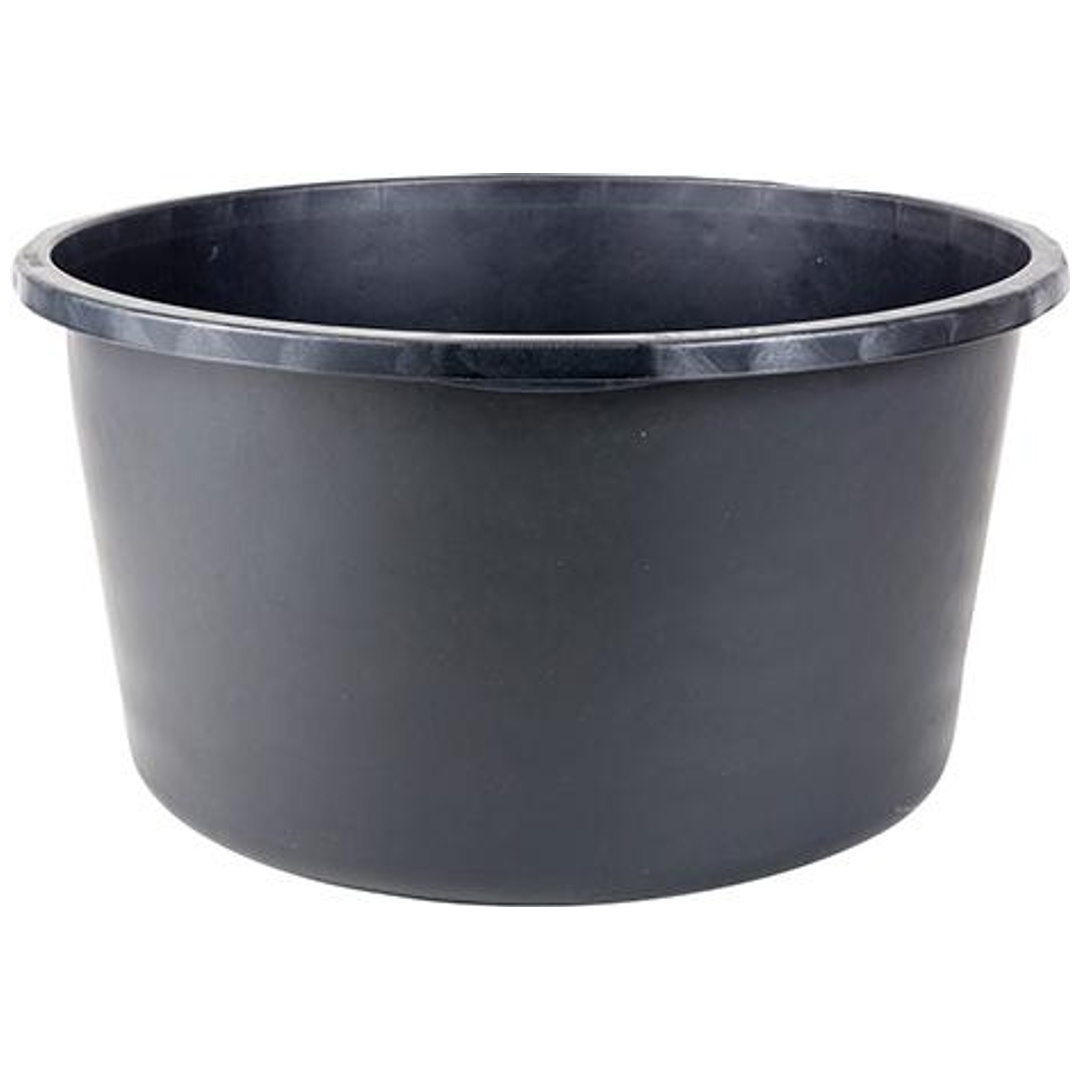 Mörtelkübel 90 l, schwarz rund, L-Skala