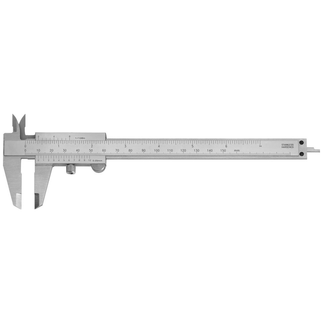 Forum Präzisions-Taschenmessschieber mit paralla x freier Ablesung 150 mm Doppelprismen