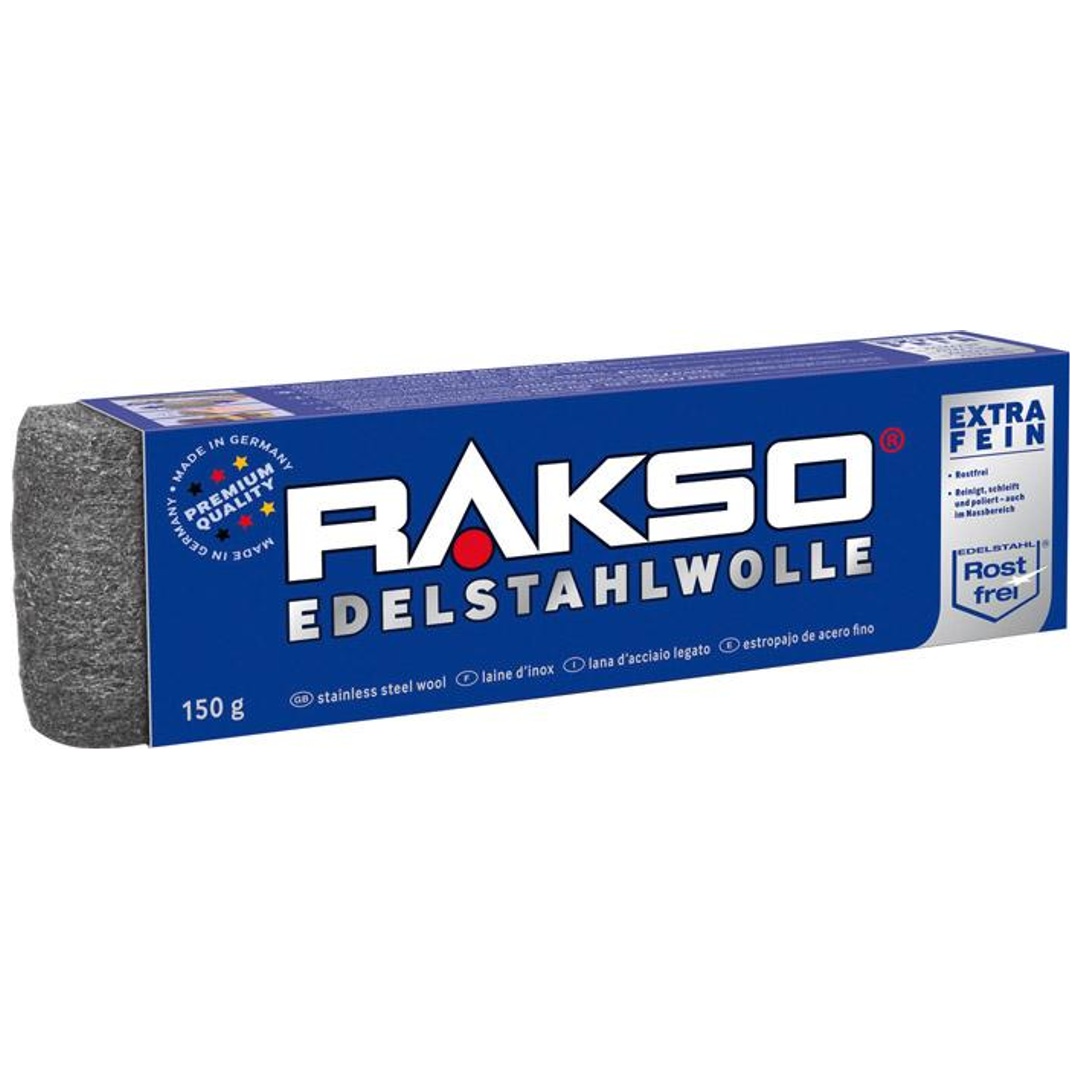Rakso Edelstahlwolle Gr. 1 fein, 150 g Rakso 59752