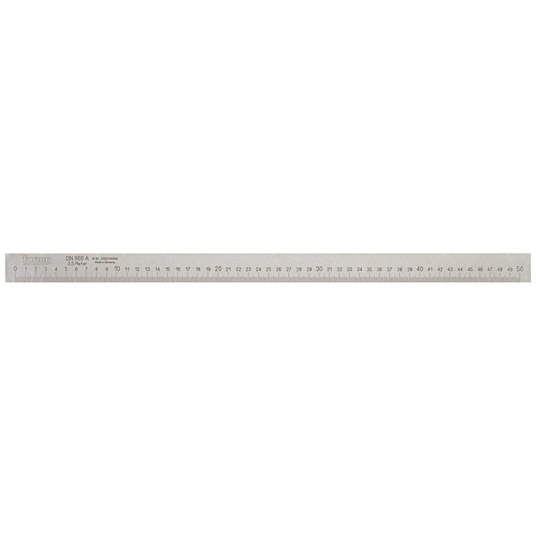 Forum Präzisions-Maßstab DIN 866 A 500 x 30 x 6 mm