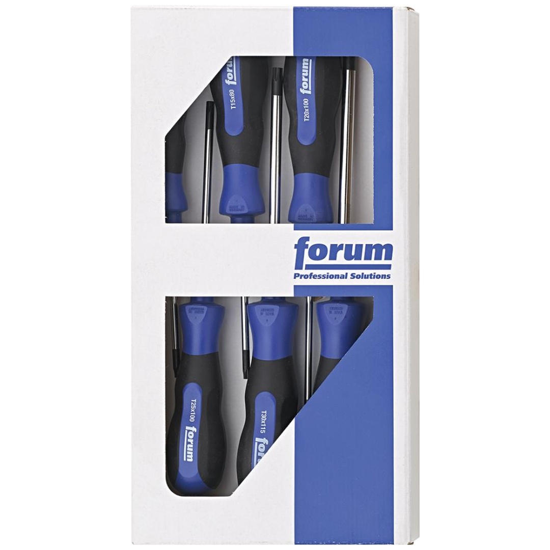 Forum Schraubendreher-Satz 6-tlg. für TX T10 - T40