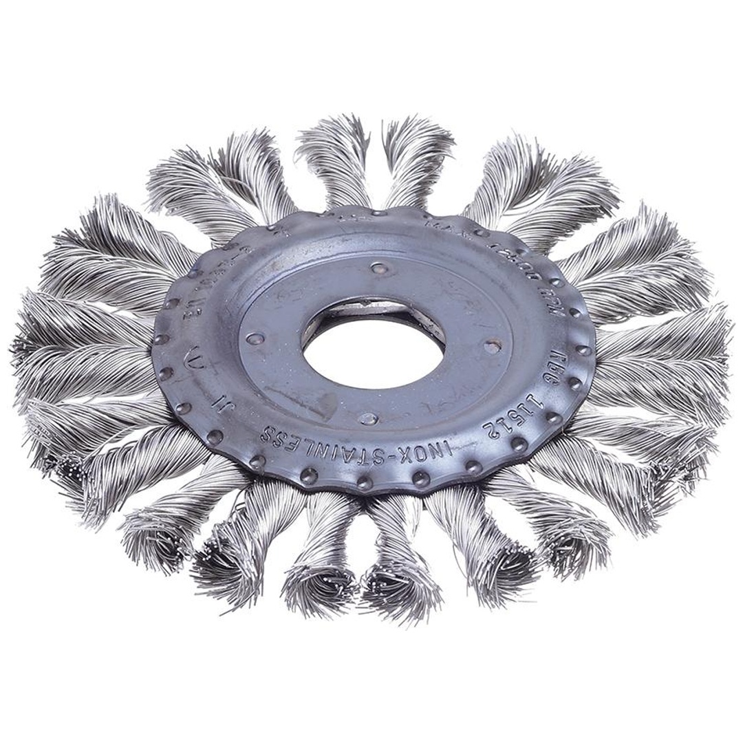 Forum Rundbürste Rostfrei 125 mm gezopft