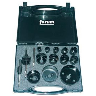 Forum Lochsägen-Satz HSSBi 22-68 mm Elektro, 10-tlg.