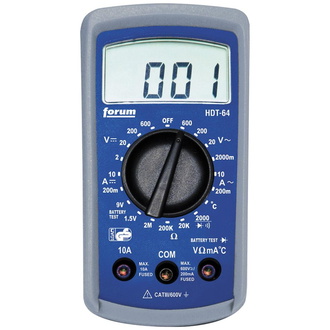 Forum Digital-Multimeter 2-600V in Tasche