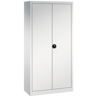 C+P Möbelsysteme Flügeltürenschrank FORUM 4 Böden, 70kg Traglast H1950xB930xT400mm RAL 7035/7035