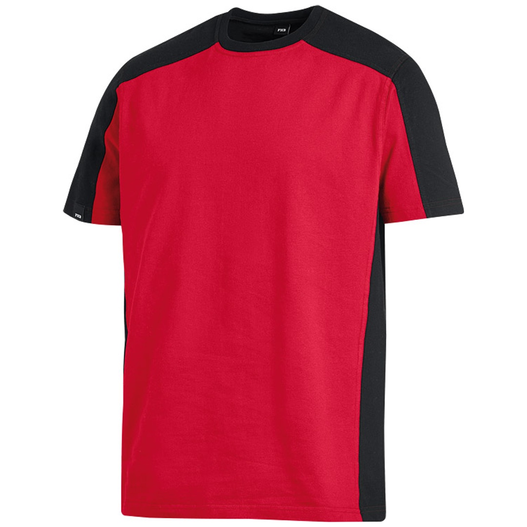 FHB T-Shirt Marc 90690 Gr. XL rot/schwarz