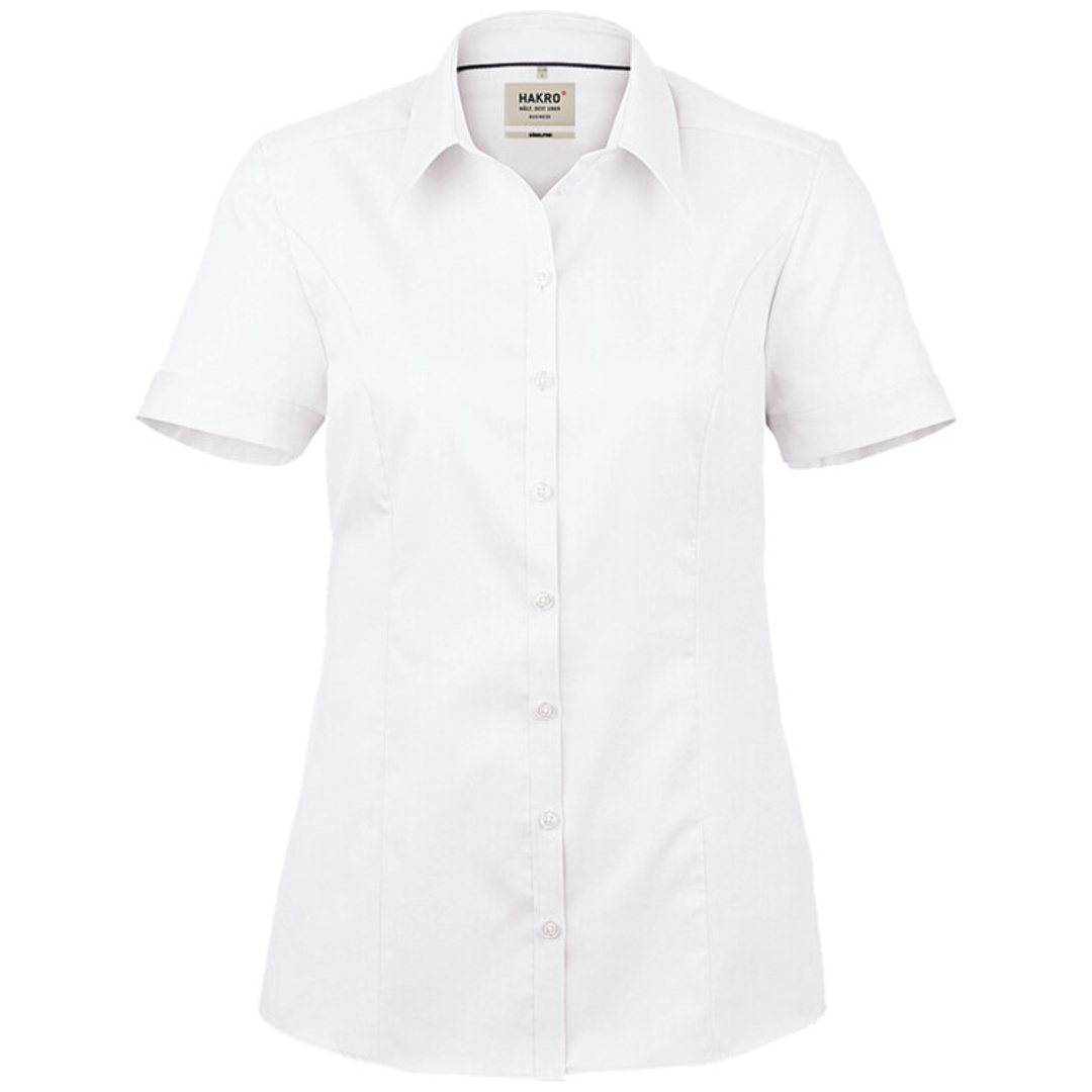Hakro Damen Bluse Business 1/2 Arm #112 Gr. XS weiß