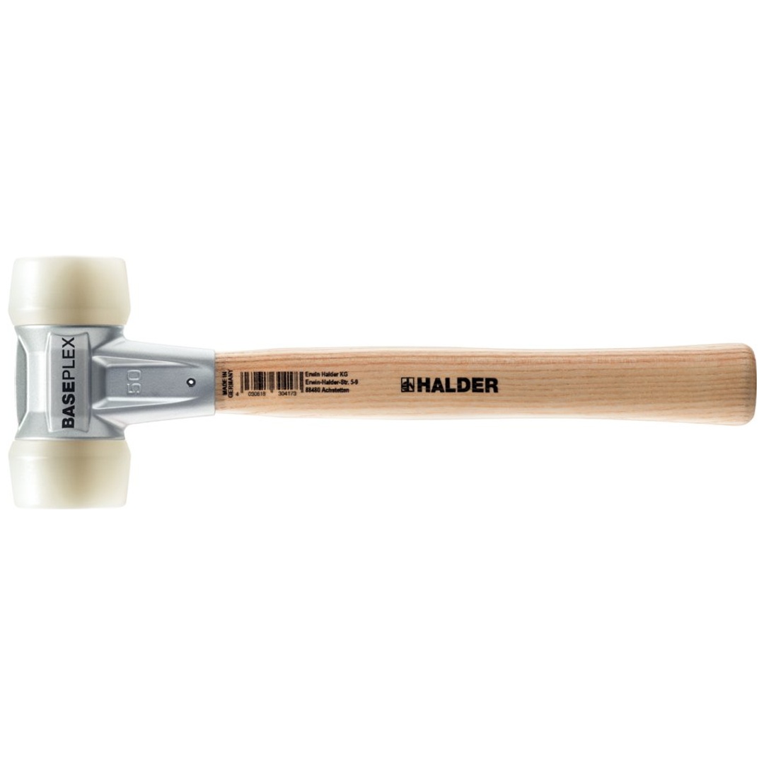 HALDER BASEPLEX Schonhammer Ø 30 mm Nylon mit Zindruckgussgehäuse