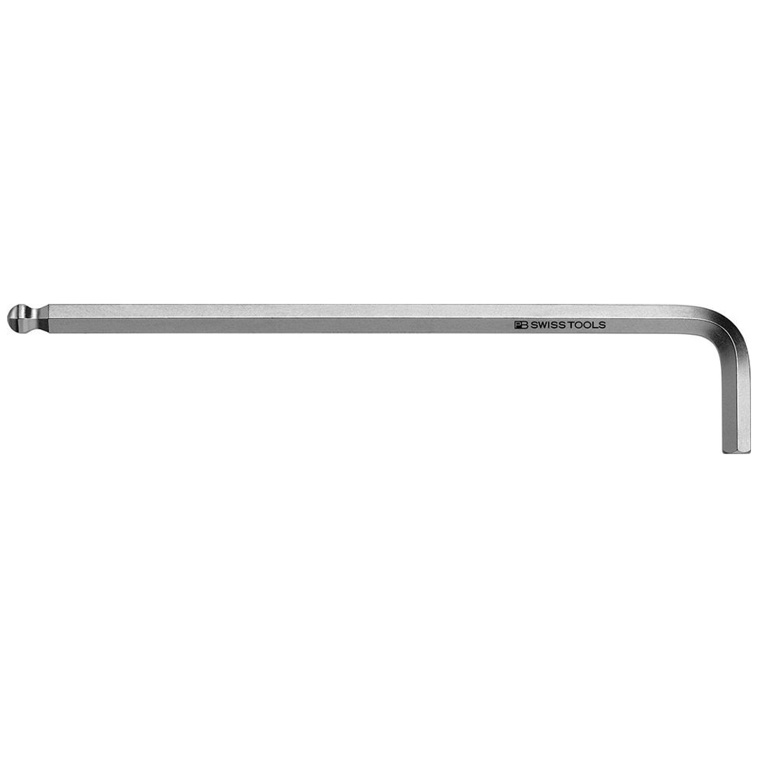 Swiss Tools Winkelschraubendreher DIN 911L verchromt 1/8 Kugelkopf
