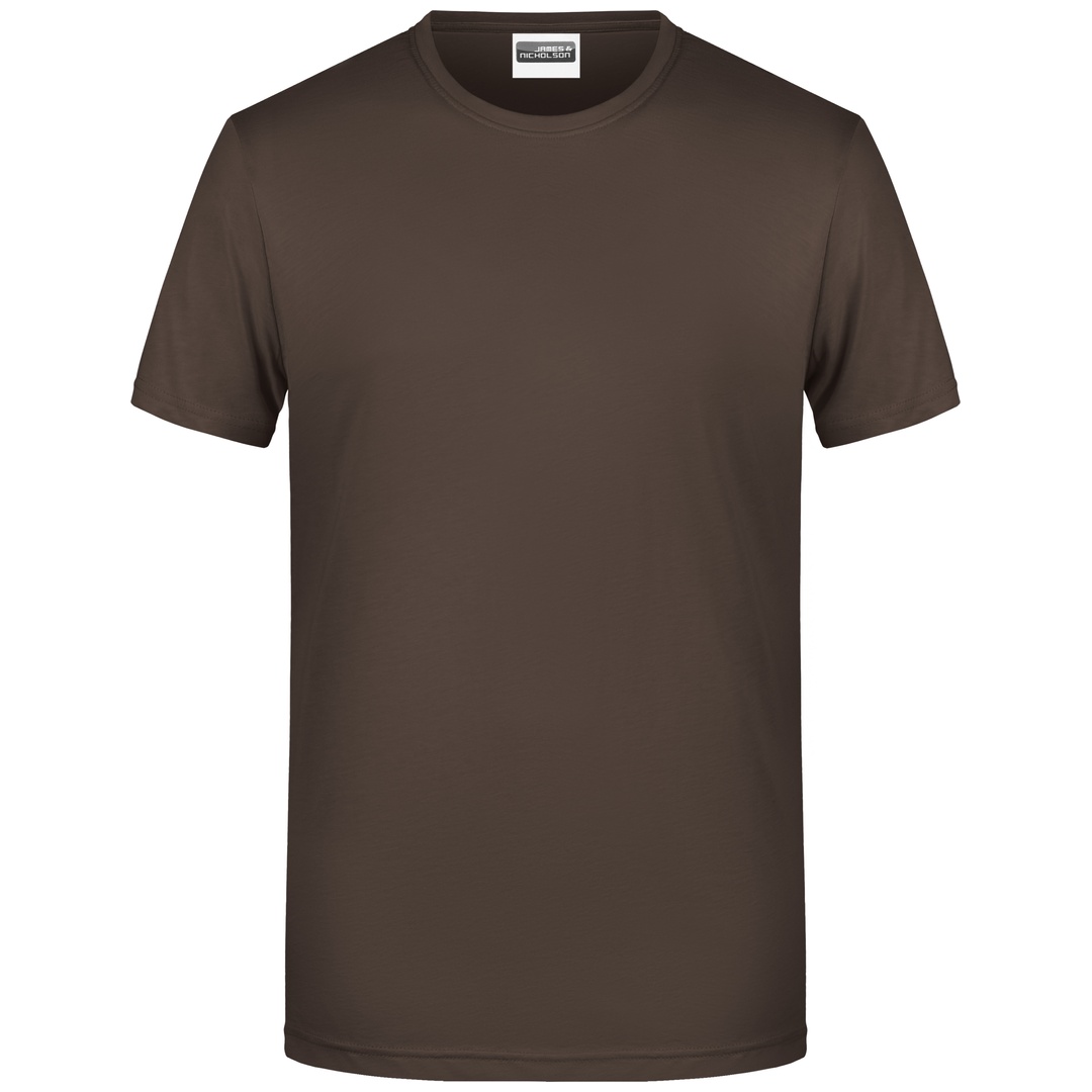 James & Nicholson Herren T-Shirt Basic 8008 Gr. XL brown