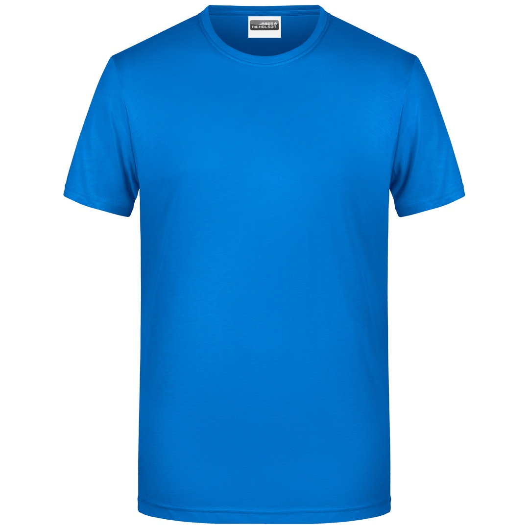 James & Nicholson Herren T-Shirt Basic 8008 Gr. M cobalt