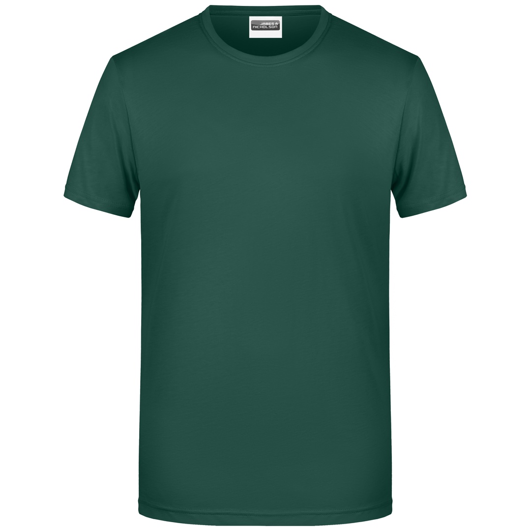 James & Nicholson Herren T-Shirt Basic 8008 Gr. S dark-green