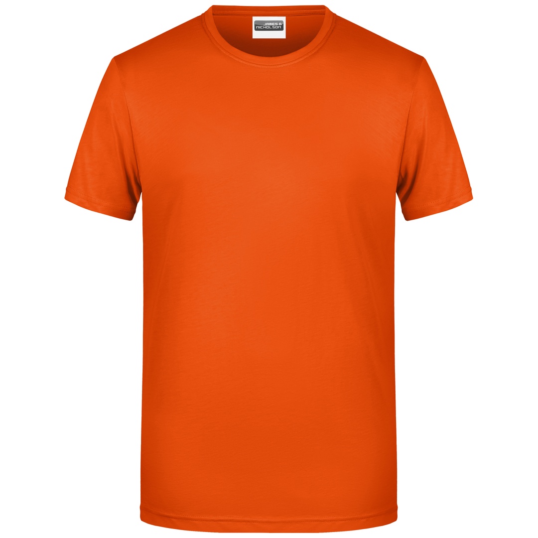 James & Nicholson Herren T-Shirt Basic 8008 Gr. XL dark-orange