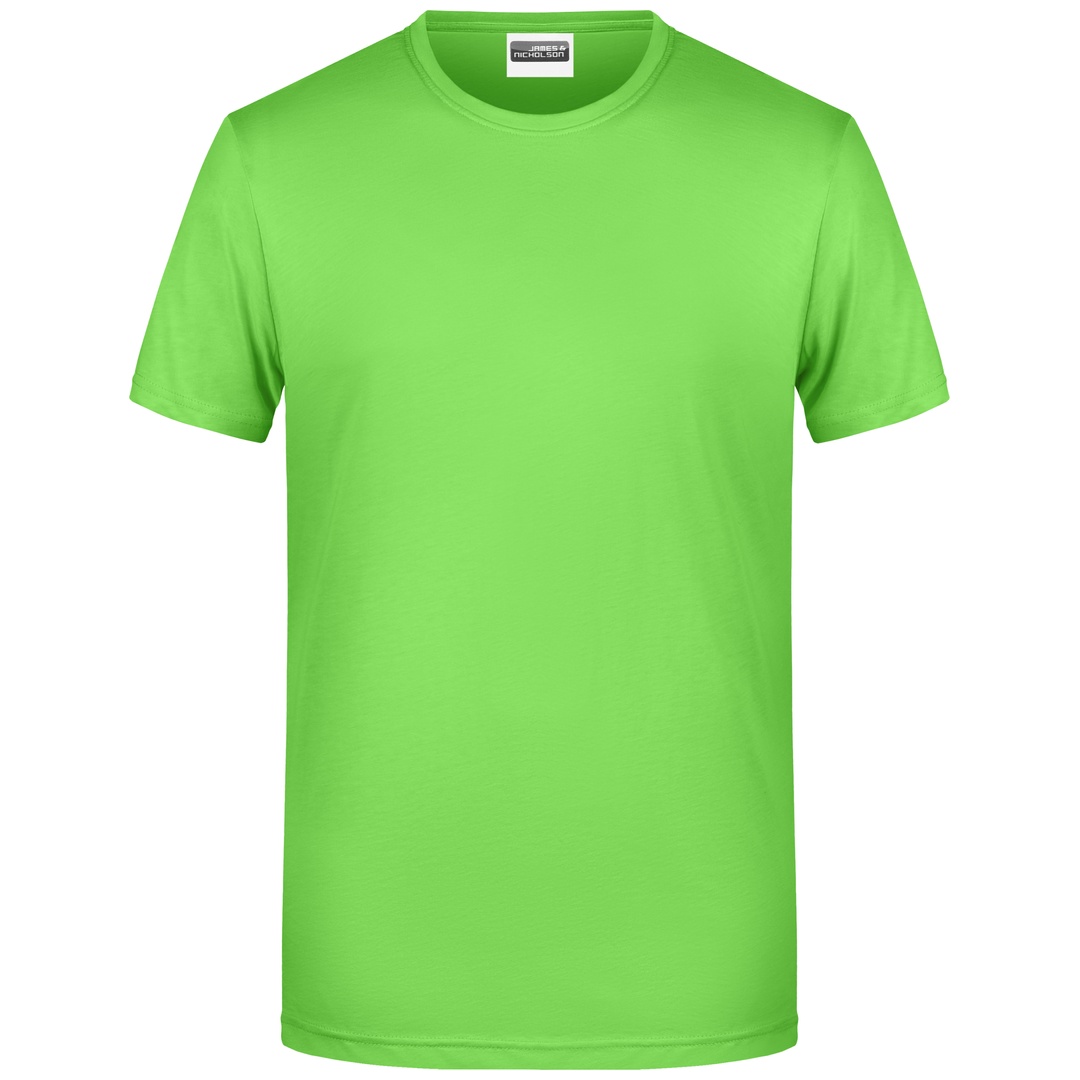 James & Nicholson Herren T-Shirt Basic 8008 Gr. XL lime-green