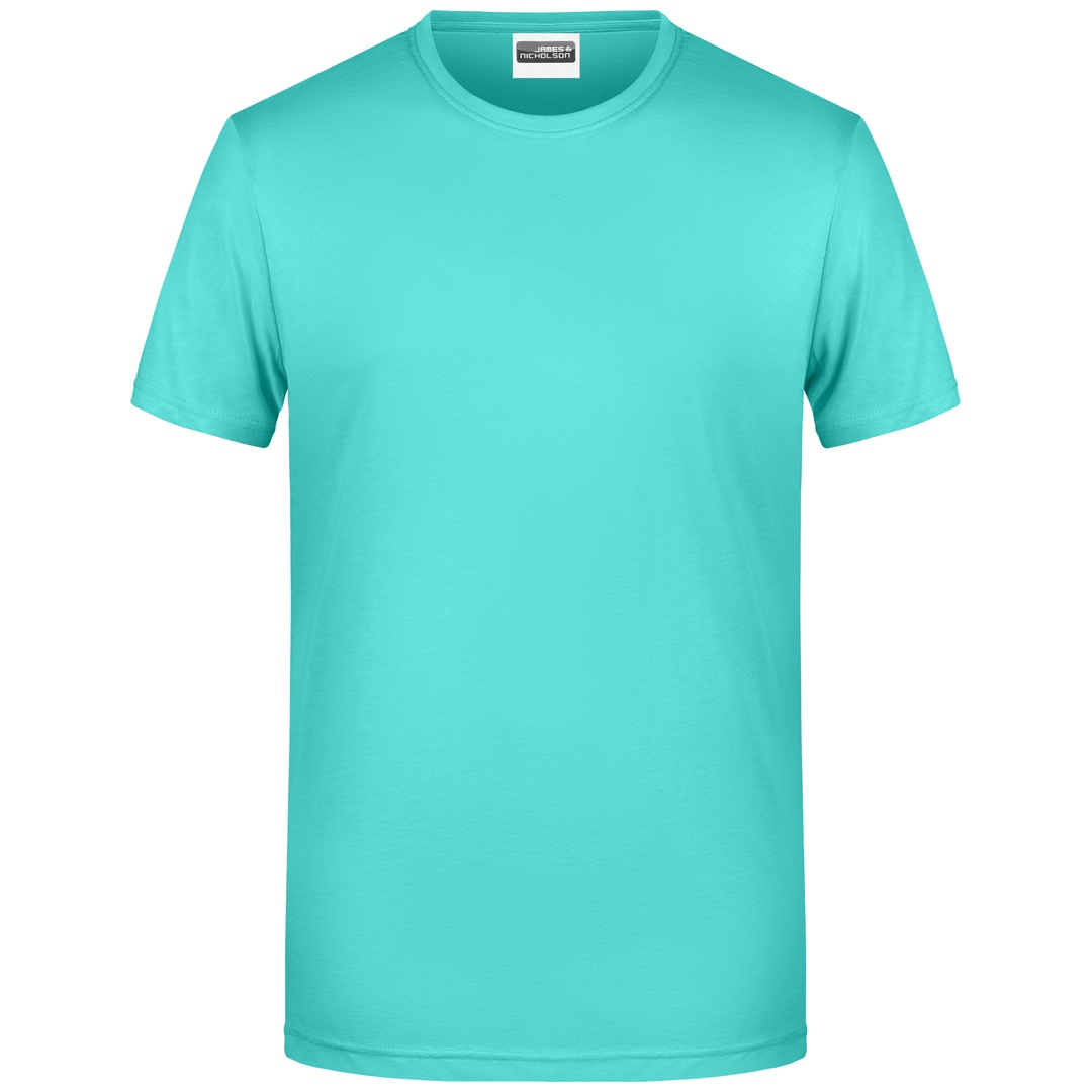 James & Nicholson Herren T-Shirt Basic 8008 Gr. S mint
