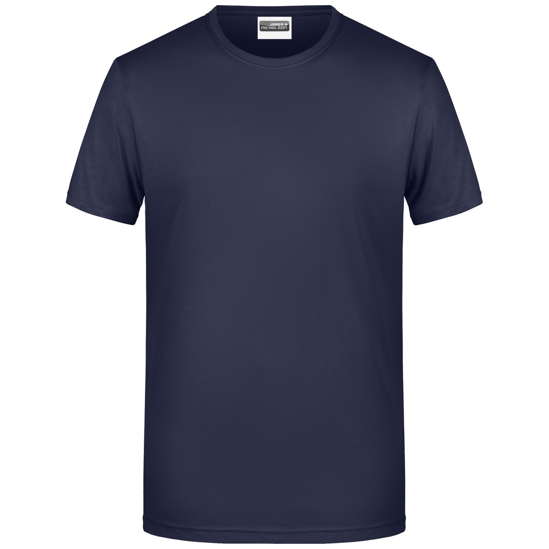 James & Nicholson Herren T-Shirt Basic 8008 Gr. S navy