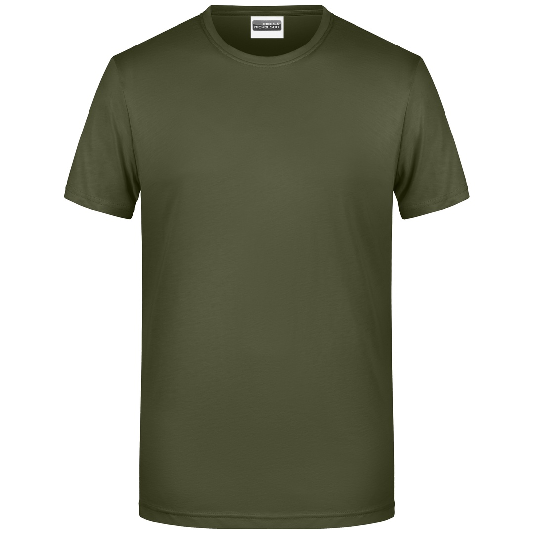 James & Nicholson Herren T-Shirt Basic 8008 Gr. S olive