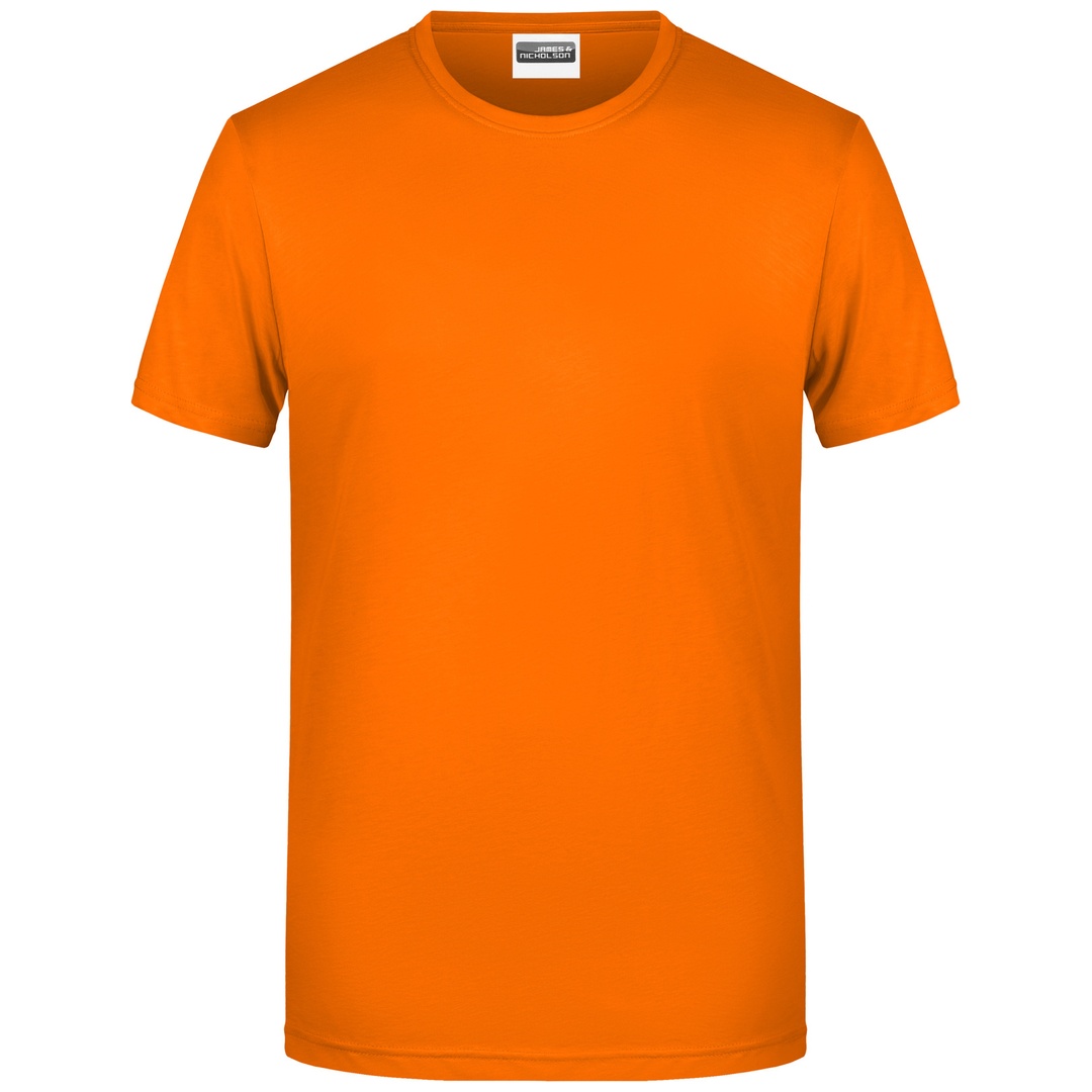 James & Nicholson Herren T-Shirt Basic 8008 Gr. XL orange