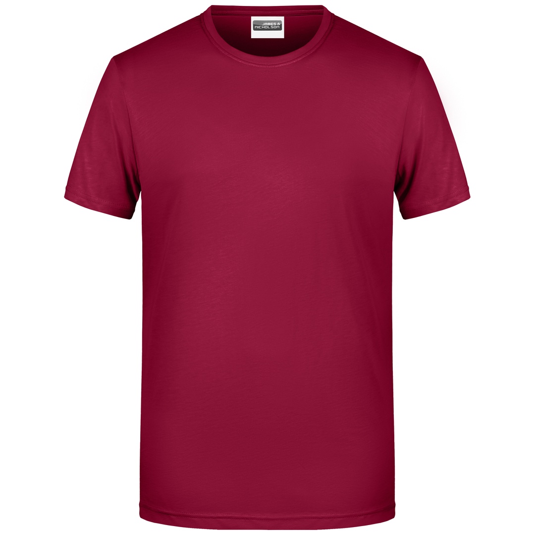 James & Nicholson Herren T-Shirt Basic 8008 Gr. XL wine
