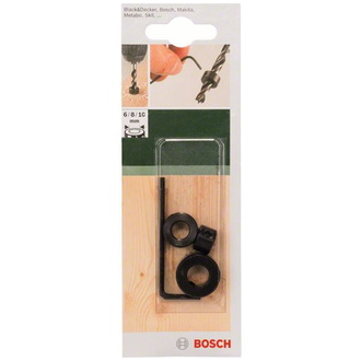 Bosch Tiefenstopp-Set, 3-teilig, 6,0, 8,0, 10,0 mm