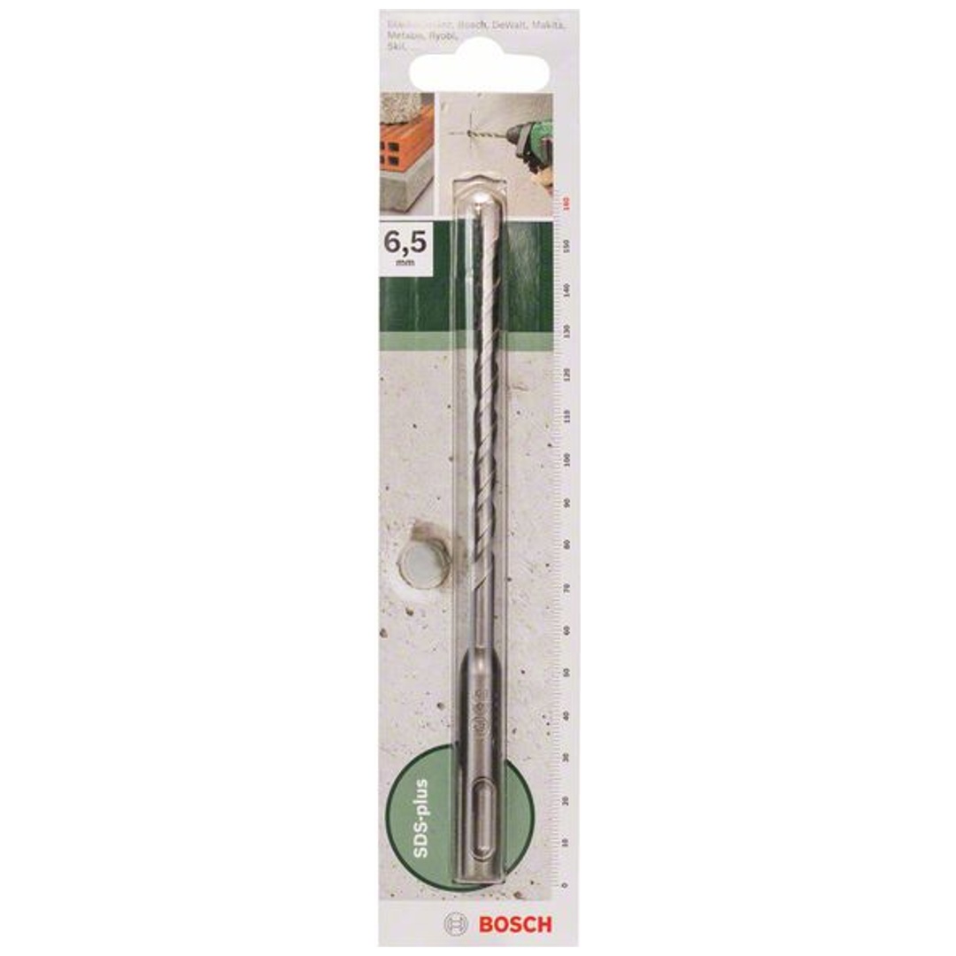Bosch Hammerbohrer SDS-plus S2, DIY, 6,5 x 100 x 160 mm
