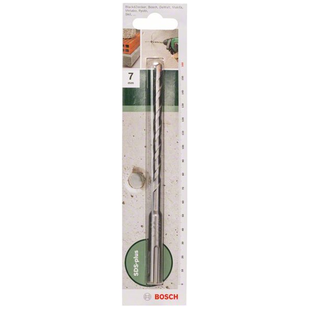 Bosch Hammerbohrer SDS-plus S2, DIY, 7 x 100 x 160 mm