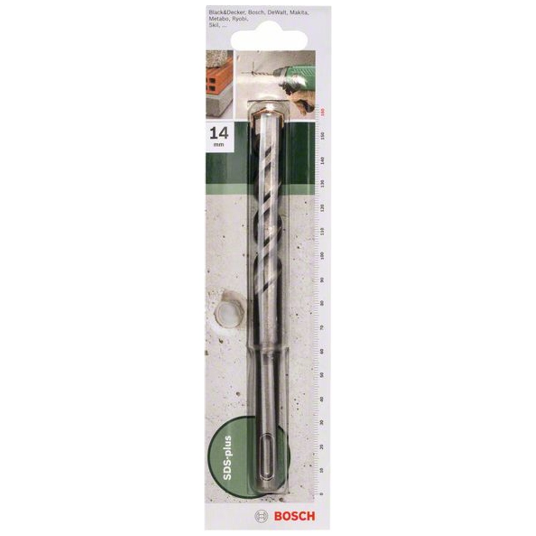 Bosch Hammerbohrer SDS-plus S2, DIY, 14 x 100 x 160 mm