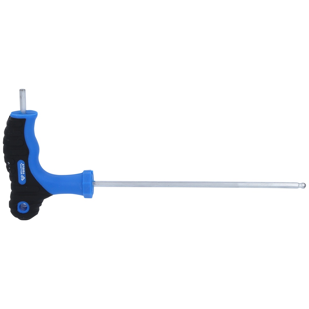 Brilliant Tools T-Griff-Kugelkopf-Innensechskant-Winkelstiftschlüss?el 4,0 x 150 mm
