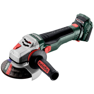 Metabo Akku-Winkelschleifer WB 18 LTX BL 15-125 Quick, mit Bremse, Schnellspannmutter, drehbarem Akkupack , Karton