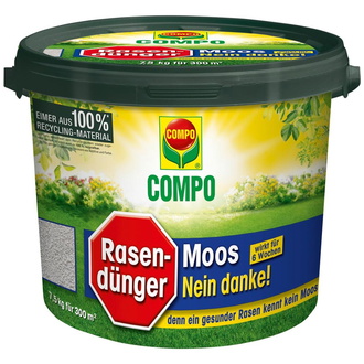 COMPO Rasendünger Moos - Nein danke 7,5kg Eimer