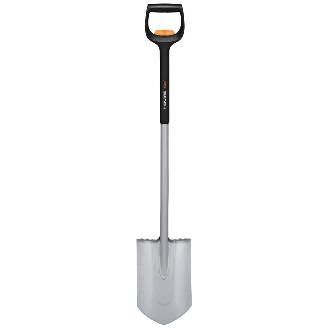 Fiskars Teleskop-Spaten spitz Xact