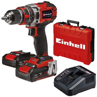 Einhell Akku-Schlagbohrschrauber TE-CD 18/50 Li-i BL (2x2,0Ah)