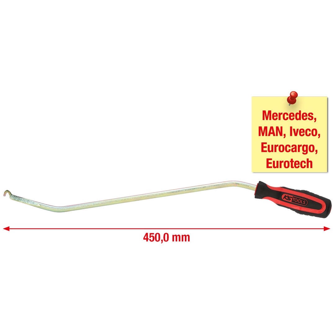 KS Tools Bremsfederhebel für LKW, 450 mm