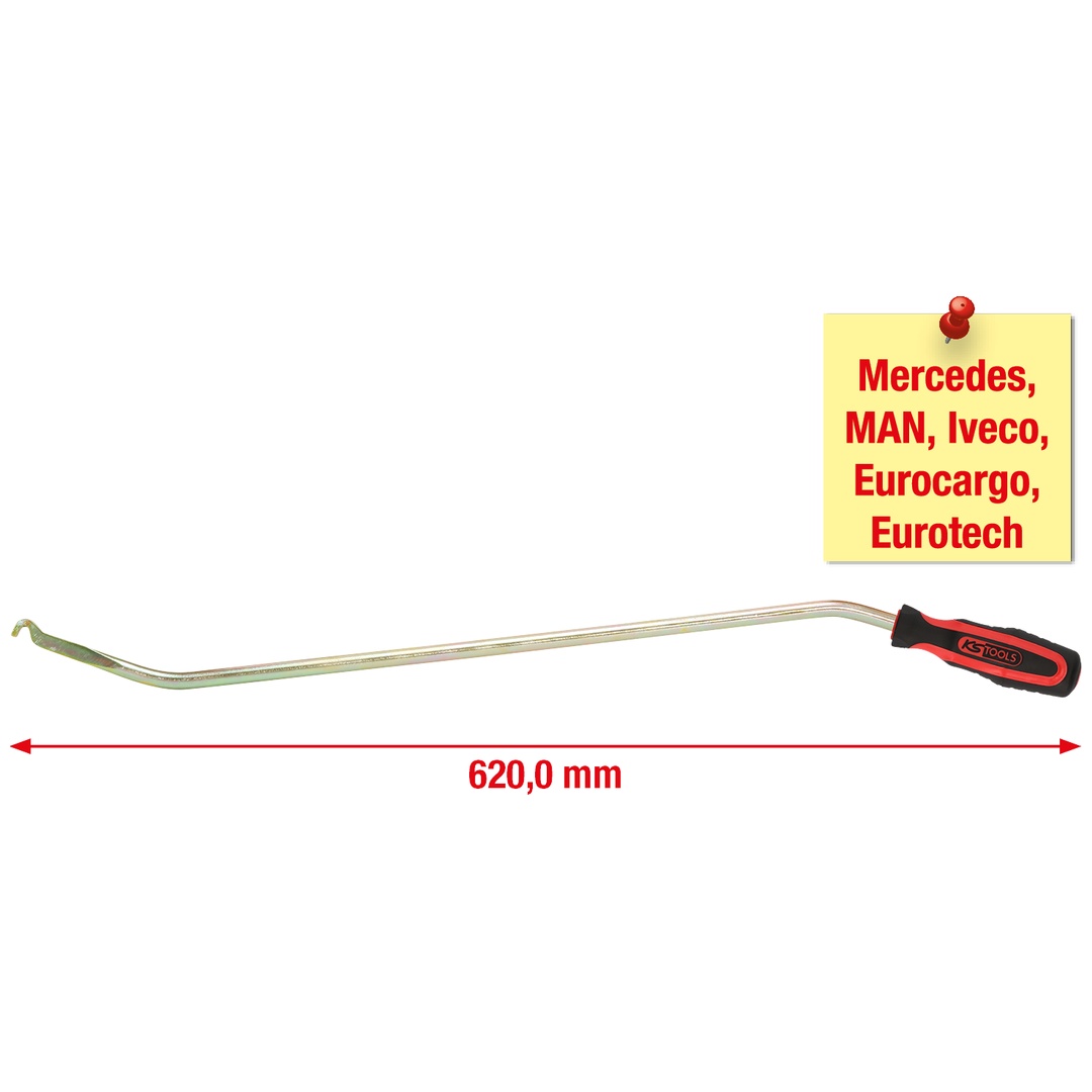 KS Tools Bremsfederhebel für LKW, 620 mm
