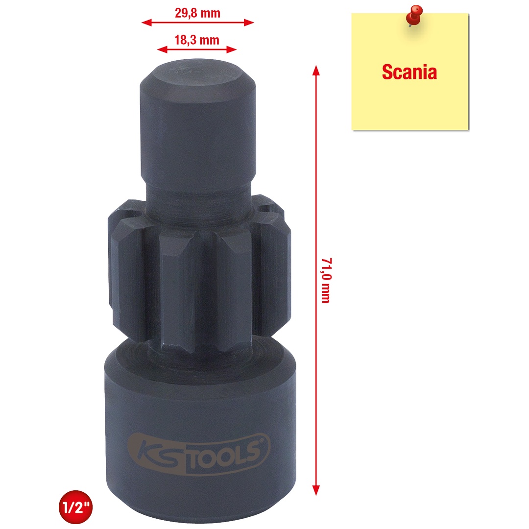 KS Tools 1/2 Motor-Durchdrehvorrichtung für Scania