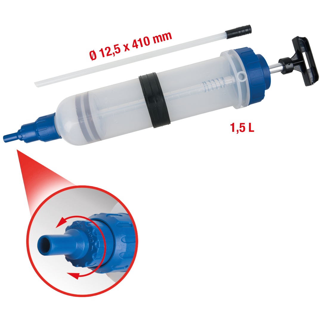KS Tools AdBlue Absaug- und Füllhandpumpe, 1,5 Liter