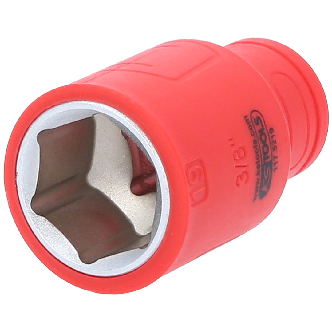 KS Tools 3/8 Isolierte Stecknuss, 19 mm