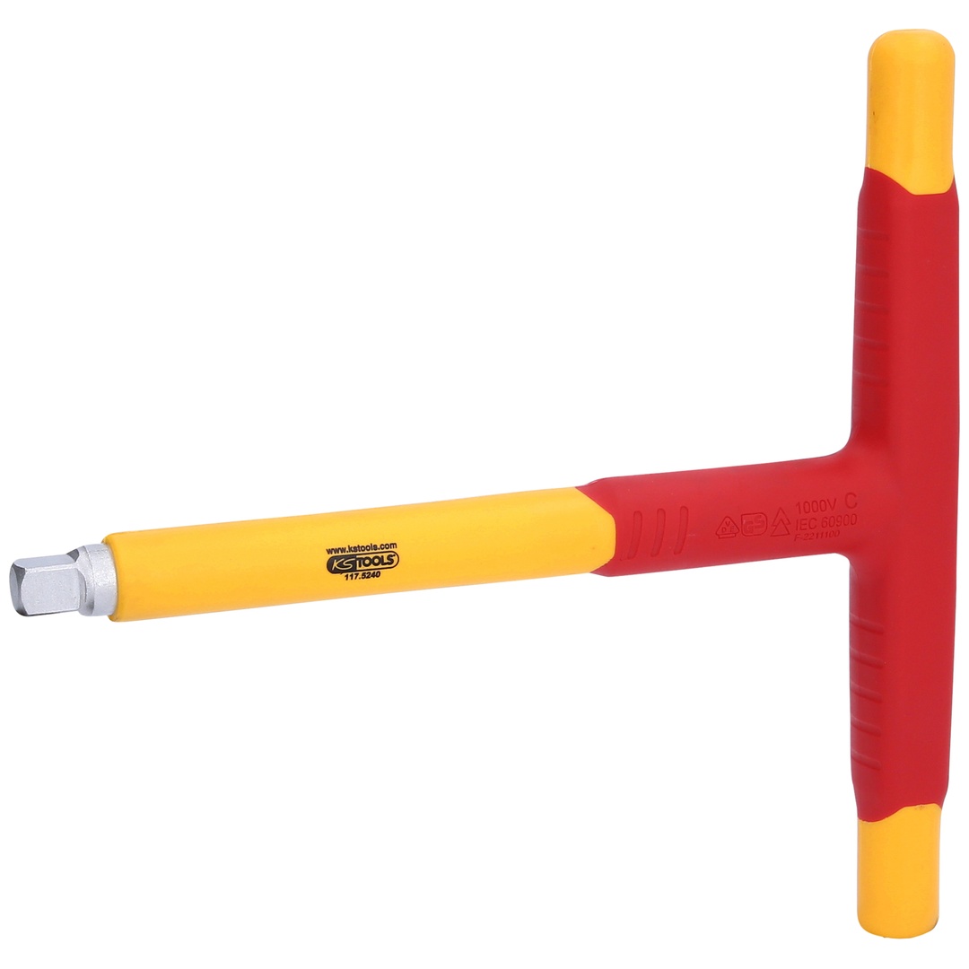 KS Tools 3/8 Isolierter T-Griff-Aufsteckschlüssel, 200 mm