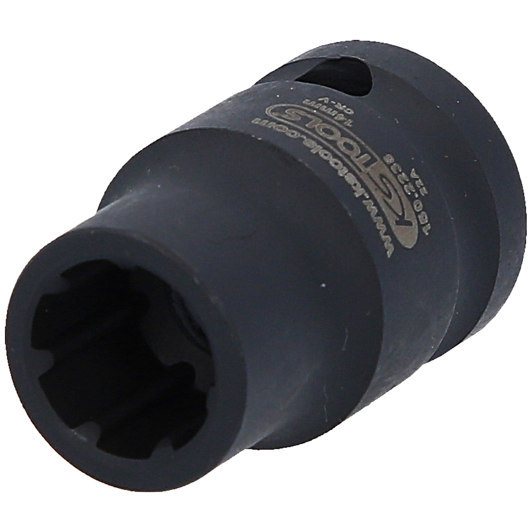 KS Tools 1/2 Bremssattel-Spezialstecknuss, 7-kant, 14 mm, 50 mm lang