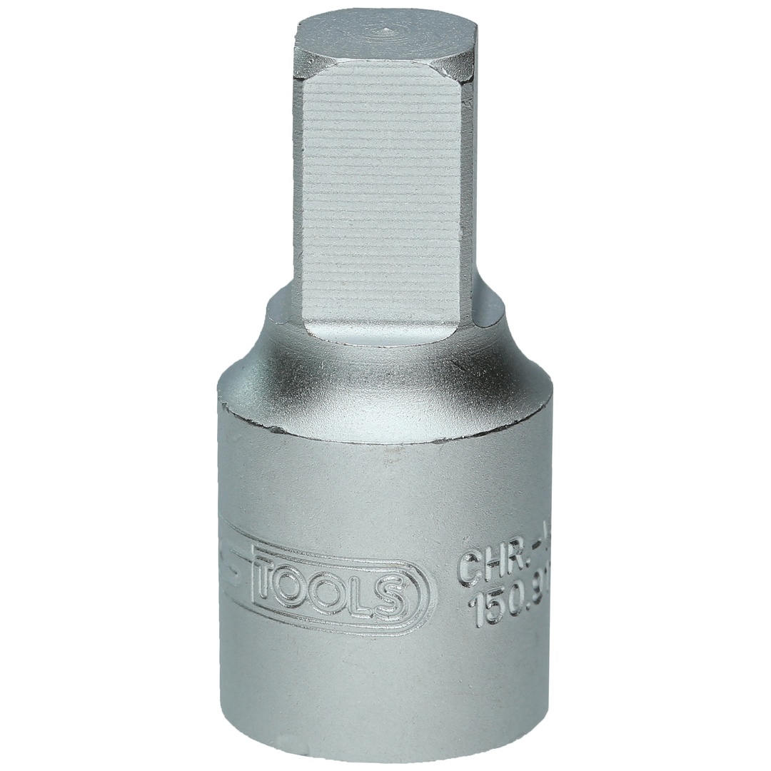KS Tools 3/8 Öldienst-Bit-Stecknuss für Innenvierkant-Schrauben, 10 mm