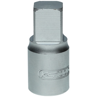 KS Tools 3/8" Öldienst-Bit-Stecknuss für Innenvierkant-Schrauben, 13 mm