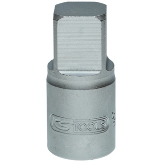 KS Tools 3/8" Öldienst-Bit-Stecknuss für Innenvierkant-Schrauben, 14 mm