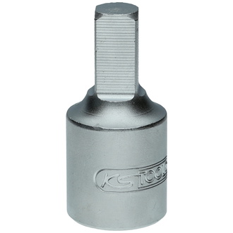 KS Tools 3/8" Öldienst-Bit-Stecknuss für Innenvierkant-Schrauben, 5/16"