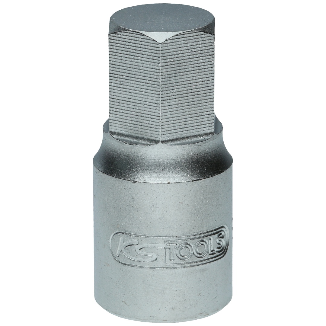 KS Tools 3/8 Öldienst-Bit-Stecknuss für Innensechskant-Schrauben, 14 mm