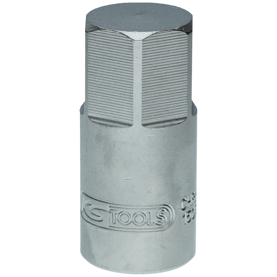 KS Tools 3/8 Öldienst-Bit-Stecknuss für Innensechskant-Schrauben, 17 mm