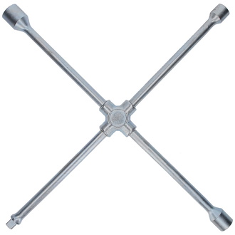 KS Tools Radkreuzschlüssel für LKW, 3/4"x24x27x32 mm, enorm robuste Ausführung